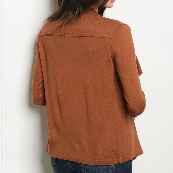 ☕️Cascading Hip-Length Cardigan 🤩 - Picture 3 of 3